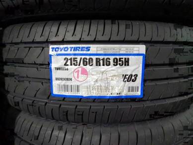 215/60/16 Toyo Nano Energy 3 Tyre 2026 Tayar