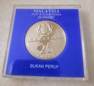CHOGM 1989 25 Ringgit Commerative Coin