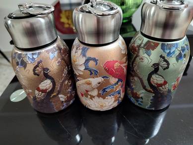 3D EMBOSSED VACUUM TUMBLER SET (3 in a set)