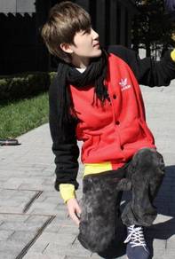 BLACK RED BASEBALL VARSiTY JACKET SWEATER
