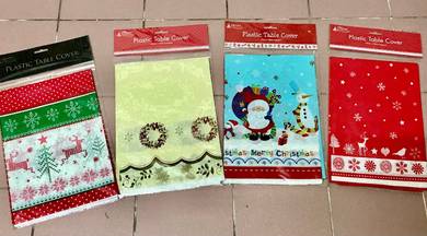 NEW Xmas Plastic Table Covers - Assorted Designs