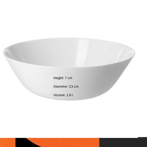 IKEA Oftast Serving Bowl 23cm, 2pcs, 3pcs, 6pcs