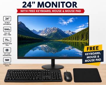 Used 24" Monitors – HP, Lenovo & Dell Available
