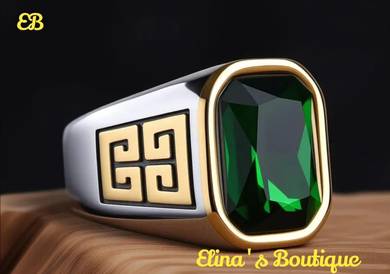 Elina's Boutique Men's Ring Whatsapp +60109267158 