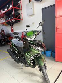 YAMAHA 135lc V8 coverset moss green