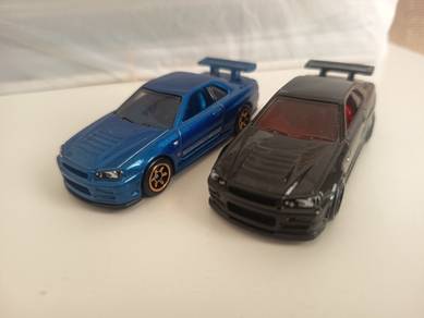 Hotwheels gtr bnr34 LOT 