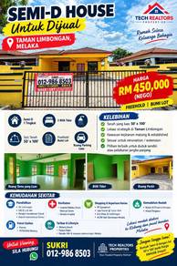 Semi-Detached House For Sale in Klebang,MLK