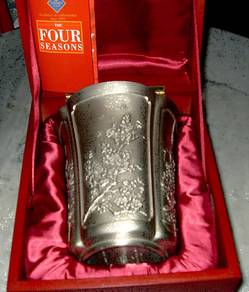 Royal Selangor Pewter - Big Vase - Four Seasons