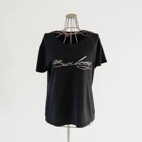 Burberry Brit big wording black Top