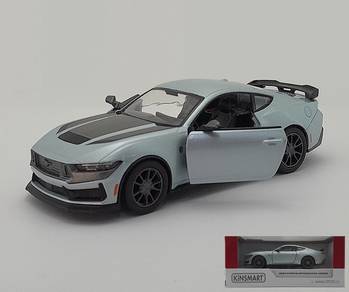 2024 Ford Mustang Dark Horse Diecast Car - Silver