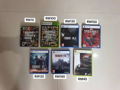 ps5 & xbox360 games