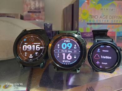 Garmin Fenix 7X SS for Indoor use only