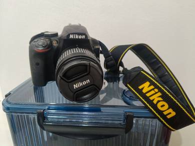 Used Nikon D3400 DSLR + Kit Lens 