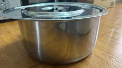 Periuk stainless steel (indian style)