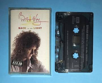 QUEEN BRIAN MAY - BACK TO THE LIGHT CASSETTE Kaset