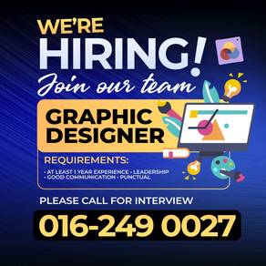 Graphic Designer / Multimedia Designer (cheras)