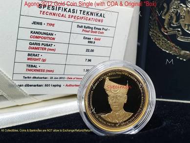 Gold coin of Malaysia 