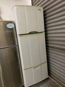 National 3 Doors Fridge Refrigerator Peti Sejuk