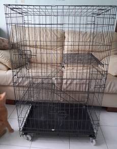 Cat cage two floors for sale