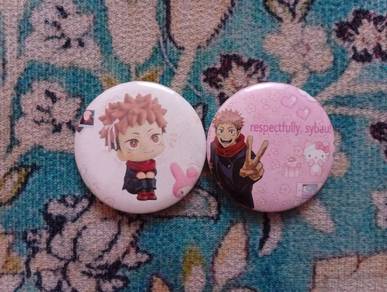 Unofficial jjk pin badge