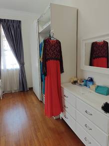 Beautiful top beaded red long dress