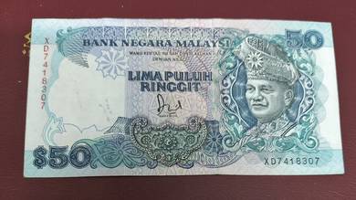 Duit lama RM50 Malaysia 