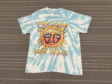SUBLIME long beach tie die 2019 reggae band tee  L