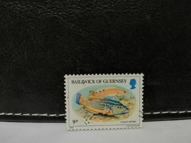 1985 Guernsey Stamp Fish