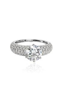 750 WHITE GOLD DIAMOND Ring (EC00198WGR)
