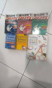 English Learning & Dictionary Reference Set (6 Boo