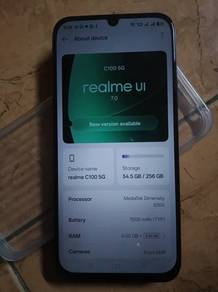 realme c 100 5g  like new..battery 7000.