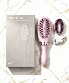OSIM uGlow Hair Brush Ionic Scalp Massager 