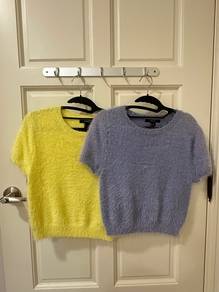 2pcs - Forever21 Women Crop Top Sweater