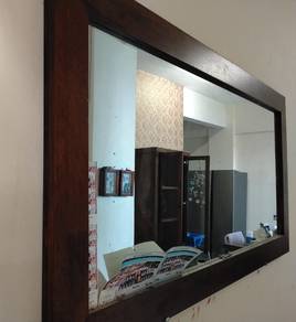 TV Kabinet, Kabinet Hiasan, Cermin kayu