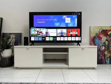 LG 50 Smart TV Warranty 2 Thn + IKEA BYÅS Cabinet