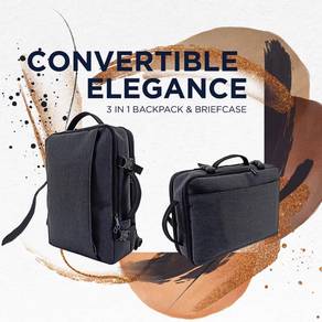 Convertible Laptop Backpack New Design 2023