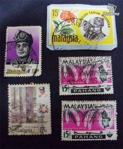 Vintage Stamps - Malaysia Mixed - 02
