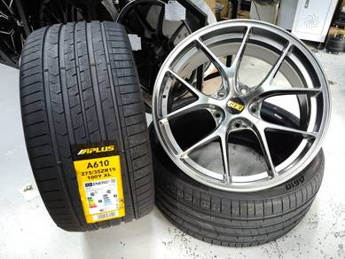 BMW 5 Series F10 19" Flow Formed Rim + Tayar R215