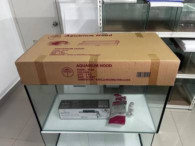 New Aquarium Fish Tank 3ft+Cover+Filter OMT-038