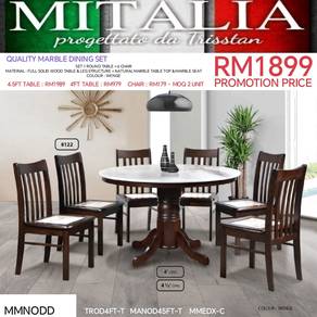 Quality 6 Seater Natural Marble Dining Set Sale