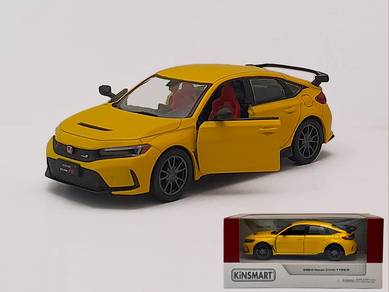 2024 Honda Civic Type R (FL5) diecast model yellow