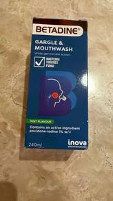 Betadine Gargle & Mouthwash Mint Flavour 240ml