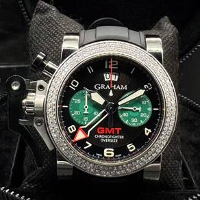 Preowned GRAHAM CHRONOFIGHTER OVERSIZE “GMT”