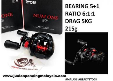 Malaysia ryobi num one casting fishing reel