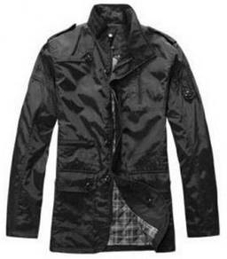 767 England Classic Multi-Pocket Coat Black Jacket
