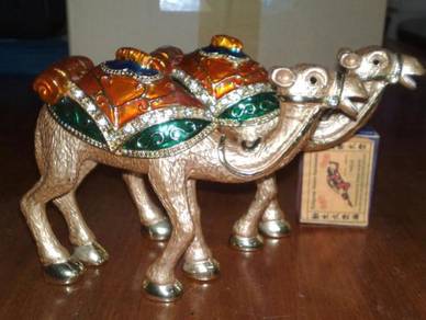 Unta tembaga decor brass camel trinket