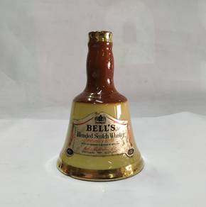 Collectible miniature whisky bottle. Bell’s whisky