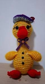 Handmade Crocheted Duck Toy