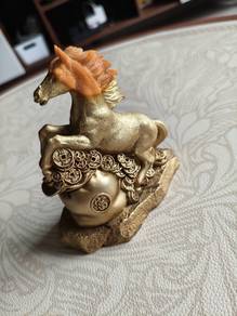 Good Luck Golden Horse Display.