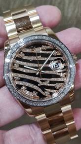 Rolex Datejust 36 SUPER RARE Zebra Dial